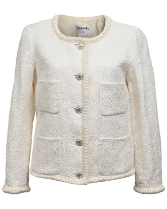 Chanel 2021 Le Ch&acirc;teau Des Dames Evening Jacket, Size Fr, 34 (Authentic Pre- Loved)