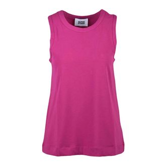 Alpha Studio Tops, Dames, Roze, S, Katoen, Stretch Tanktop