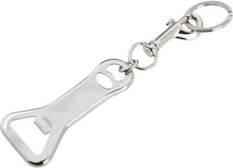 Burberry Pre-owned Accessories, female, Gray, Size: ONE SIZE Pre-owned Metal Key-holder