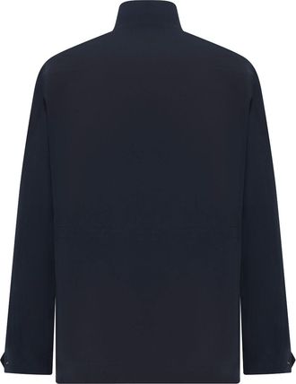 Herno Mens Jacket Navy Blue Polyamide