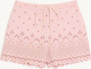 Valentino Sangallo shorts with Fleur A Jours Daisy pattern Woman PINK 36