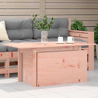 vidaXL Mesa De Jard&iacute;n Madera Maciza Douglas 100x50x75 Cm Vidaxl