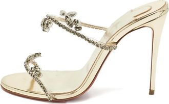Christian Louboutin Sandali con decorazione - Oro