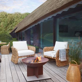 AM.PM Tuin fauteuil geweven waterhyacint, Galbo