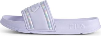Fila Women Morro Bay Logo Slipper Wmn Slide Sandal, Thistle Sweet Lavender, 6 UK