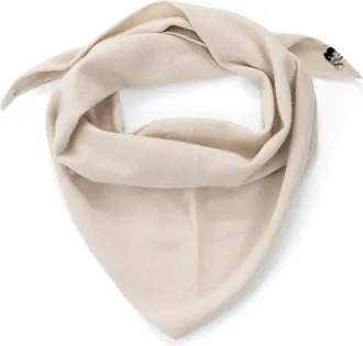 Extreme Cashmere Sciarpa Bandana Triangolare - - Accessories - Donna - Beige - ONE SIZE