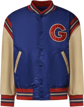 Golden Goose Bomber Jassen - Heren - Bomber jackets - Blauw - M - Jassen