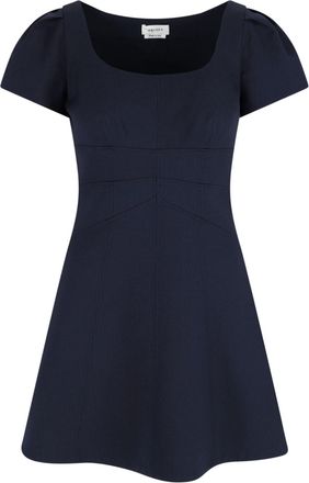 Alexander McQueen Wool And Silk Mini Dress