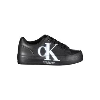 Calvin Klein Schoenen, Heren, Zwart, 41 EU, Polyester, Sneakers