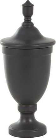 Uma Decorative Ceramic Jar with Lid in Black at Nordstrom Rack