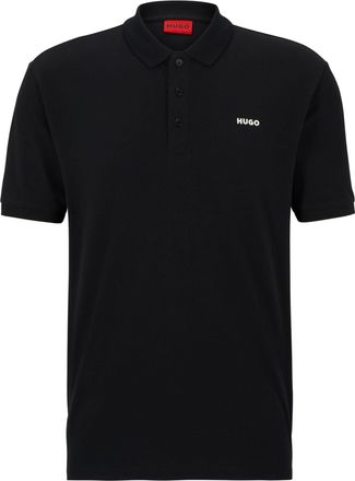 HUGO BOSS Mens Hugo Donos222 Polo Shirt in Black