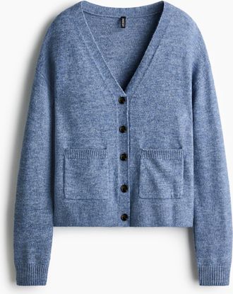 H&M Cardigan in lockerer Passform - Blue