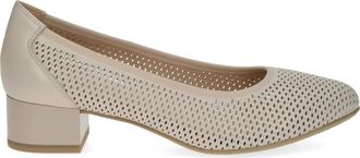 Caprice Elegante Beige Zakelijke Schoenen - Dames - Pumps - Beige - 39 EU - Schoenen