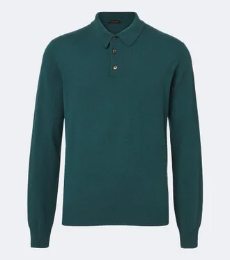 Rubinacci Cashmere polo sweater