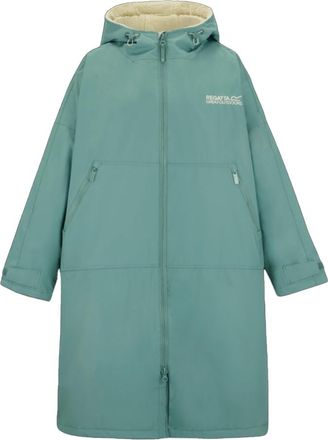 Regatta Womens Unisex Adult Waterproof Reversible Changing Robe (Ivy Moss) - Green - Size Small/Medium