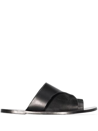 ATP Atelier Rosa cutout sandals - Zwart