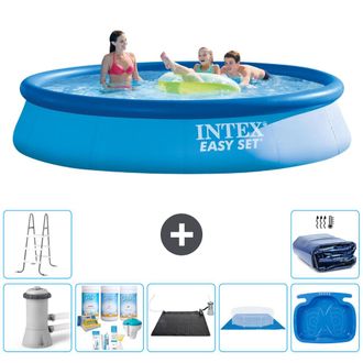 Intex Piscina Easy Set Redonda - 396x84 Cm - 8-piezas S20264