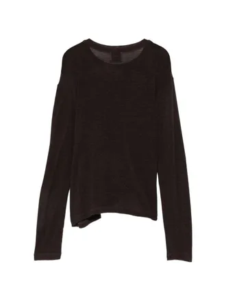 Alysi Knot Crewneck Sweater - Black