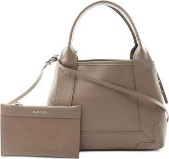 Balenciaga 2010s leren shopper - Beige