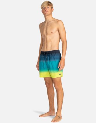 Billabong Mens Billabong Mens All Day Fade Layback 16 Swim Swimming Shorts - Black - Size: 35/34/32
