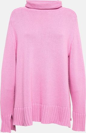 Joseph Pink Knit Turtle Neck Jumper