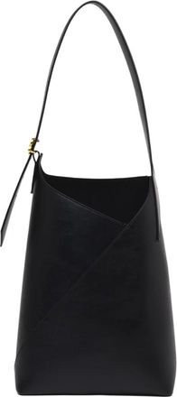 Baldinini Leren Schoudertas - Dames - Schoudertassen - Zwart - ONE Size - Leer - Tassen