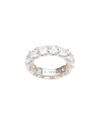 Suzy Levian Silver Cz Ring