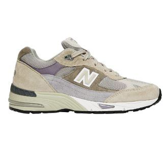 New Balance Dames/Dames Su&egrave;de Laaggesneden Trainers (Beige)