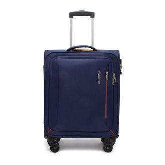 American Tourister Hyperspeed B909 Spinner 55/20 - Heren - Handbagage koffer - Blauw - ONE Size - Polyester - Koffers