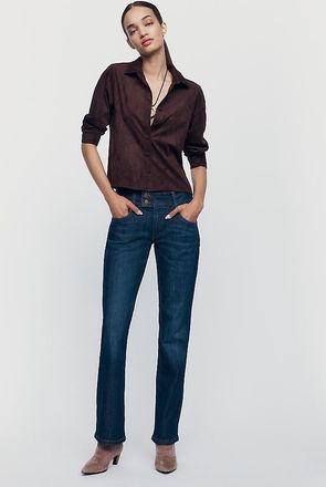 Pilcro Billy Low-Rise Bootcut Jeans