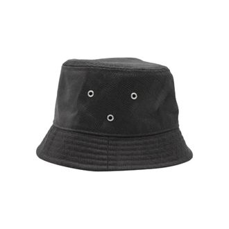 Bottega Veneta Pre-owned Accessories, female, Black, Size: ONE SIZE Pre-owned Weave Effect Bucket Hat