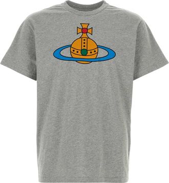 Vivienne Westwood Grey Cotton T Shirt