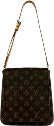 Louis Vuitton Pre-owned Musette Salsa Monogram Schoudertas - Dames - Vintage Schoudertas - Bruin - ONE Size - Leer - Vintage