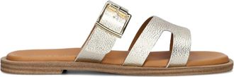 Notre-V Elegante Zomer Slippers - Dames - Sandalen - Geel - 41 EU - Linnen - Schoenen