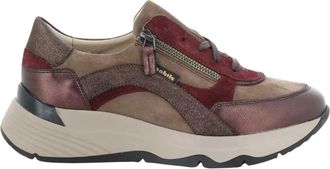 Mobils Laonie Sneakers - Dames - Sneakers - Rood - 41 1/2 EU - Leer - Schoenen