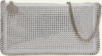 Stella McCartney Falabella Crystal-Covered Pochette Shoulder Bag