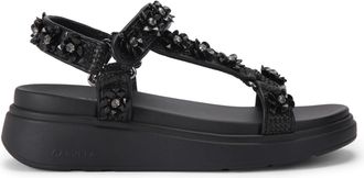 Carvela Womens Novara Flatform Sandal Sandals - Black - Size UK 8