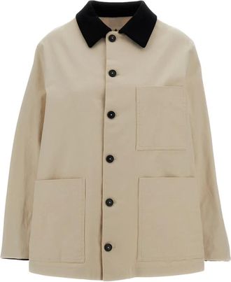 Barena Overshirt Geppetto - Jackets - Mujer - Beige - 2XS