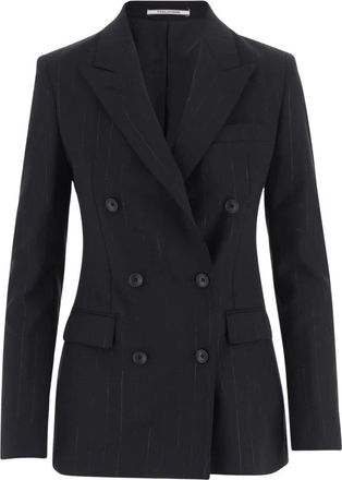 Tagliatore Jassen, Dames, Zwart, 2Xl, Wol, Parigi Blazer