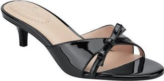 Bandolino Rissie Slide Sandal in Black at Nordstrom, Size 6.5
