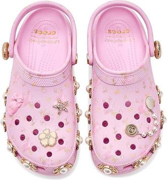 Crocs Classic Platform LoveShackFancy Clogs Womens Clog Shoes Ballerina Pink : 10 Medium, EVA