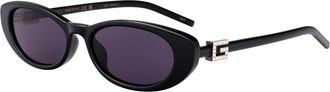 Gucci Womens Sunglasses Gg1680s Black-Grey Black-Black-Grey Injected Black/black/grey