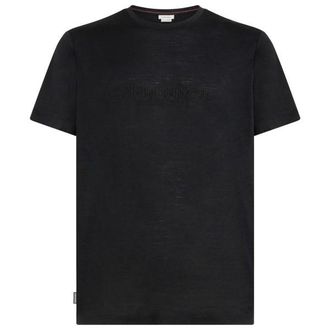 Icebreaker Merino 150 Tech Lite S/S Tee Ib Stitchline Merinoshirt f&uuml;r Herren | schwarz
