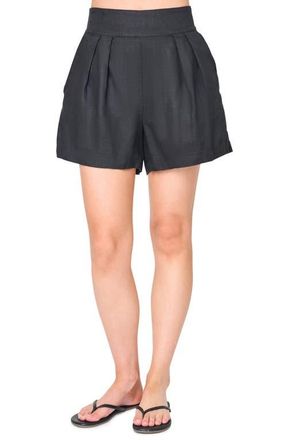 Gibsonlook Easy Everyday Cotton Shorts in Black at Nordstrom, Size Xx-Small