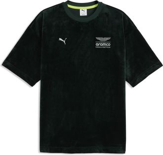 Puma T-shirt PUMA x ASTON MARTIN ARAMCO F1 TEAM Lifestyle dal taglio morbido da uomo, Accessori, Verde, XXL