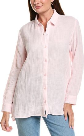 Eileen Fisher Lofty Gauze Classic Shirt