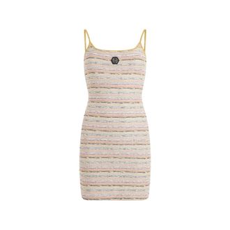 Philipp Plein Mujer, Vestidos, Multicolor, Talla: S