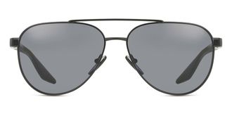 Prada PS A52S Polarized 1AB5Z1 Mens Sunglasses Black Size 58