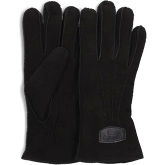 Warmbat Accessoires, unisex, Zwart, S, Wol, Su&egrave;de Handschoenen met Merino Wol Voering