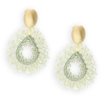 Lott. Gioielli Ce Si Drop Crystall S W/ Sequins - Dames - Oorbellen - Veelkleurig - ONE Size - Pailletten - Accessoires